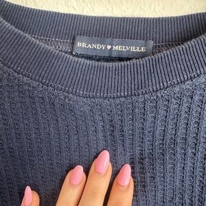 Brandy Melville Blue Sweater